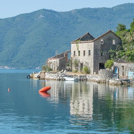 Apartmani Mrsic Risan Bagian luar foto